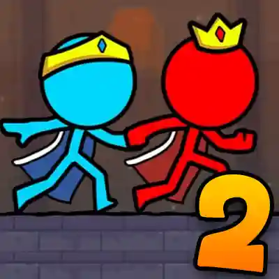 Red and Blue Stickman 2